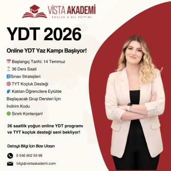 YDT 2026 YAZ KAMPI